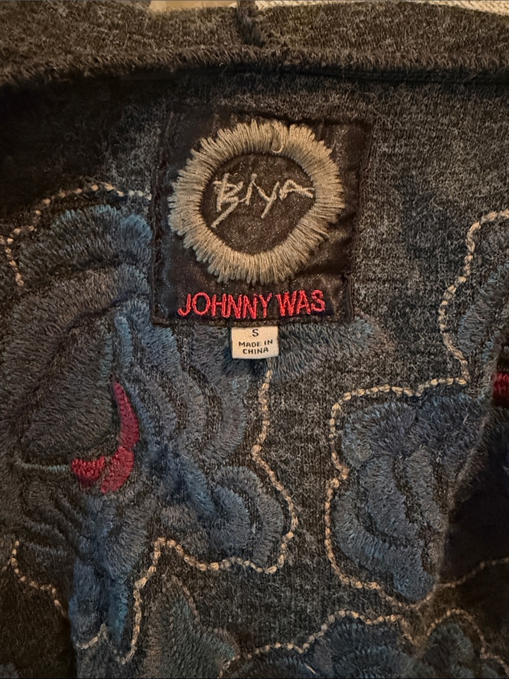 Johnny Was Biya Embroidered Duster - Picture 8 of 11